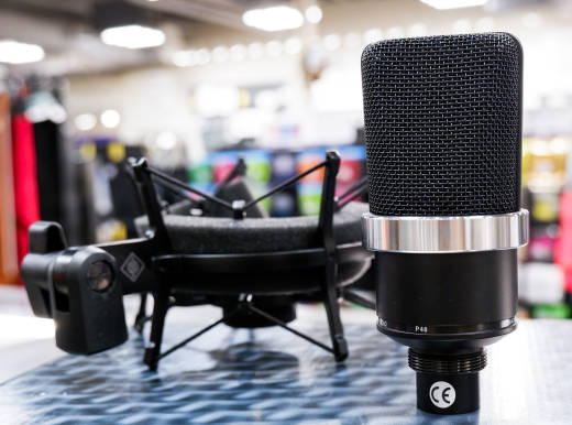 Neumann TLM 102 Studio Set Large Condenser Microphone - Nickel